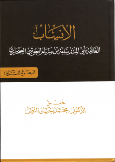 كتاب الأنساب للعوتبي ج٢